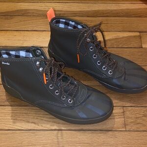 Keds Women's Olive Green High-Top Rain Sneakers